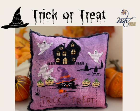 Trick or Treat pillow - Click Image to Close